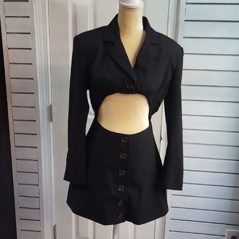 Nwt, We Wore What Blazer Dress CREPE, SIZE SMALL